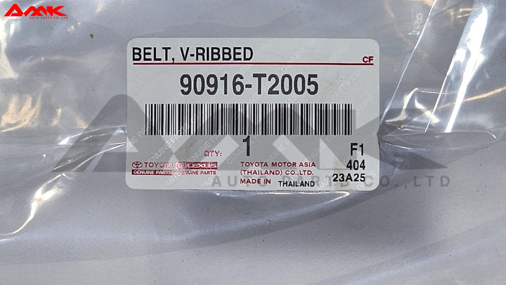 TOYOTA BELT, V-RIBBED 90916-T2005