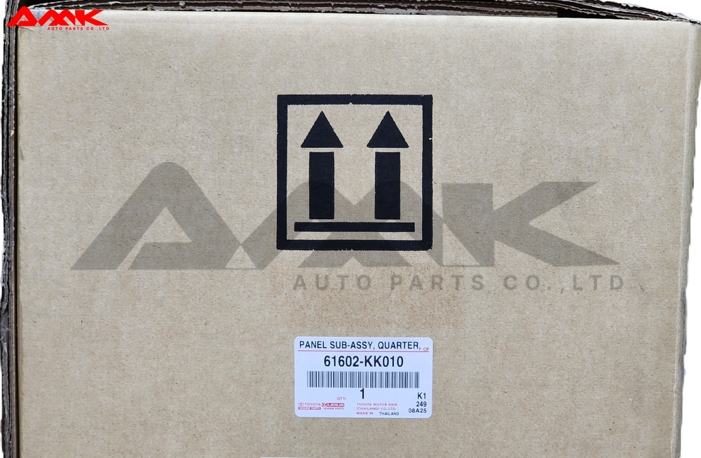 TOYOTA PANEL SUB-ASSY, QUARTER, LH 61602-KK010