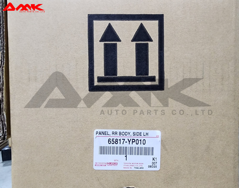 TOYOTA PANEL, RR BODY, SIDE LH 65817-YP010