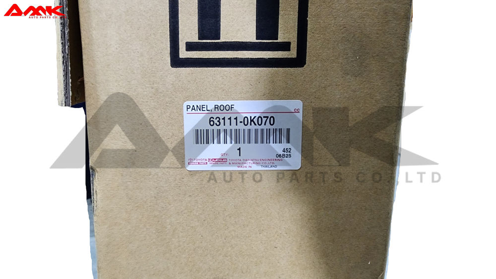TOYOTA PANEL ROOF 63111-0K070