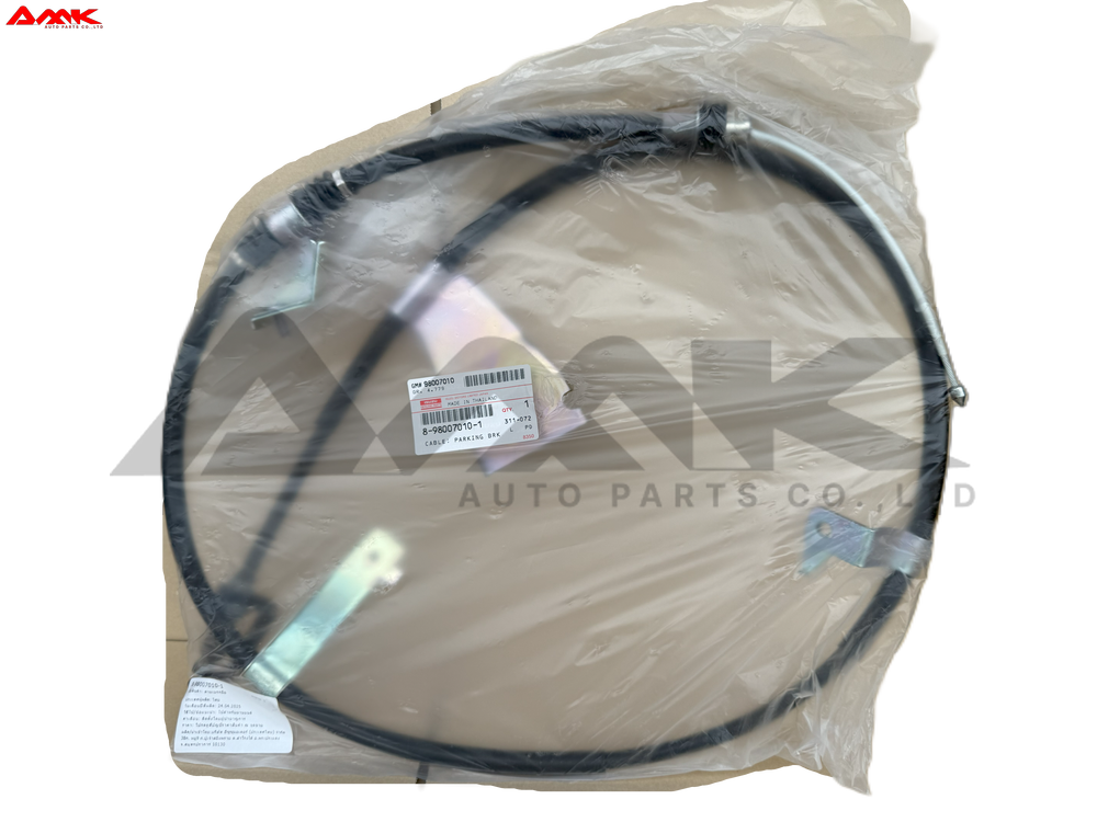 ISUZU CABLE, PARKING BRK 8-98007010-1