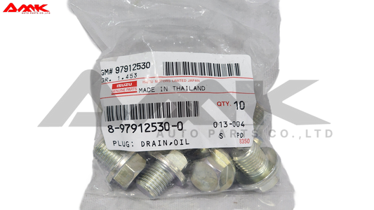 ISUZU PLUG; DRAIN, OIL 8-97912530-0