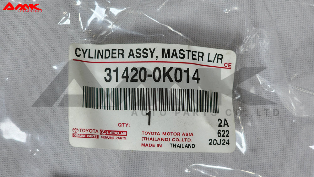 TOYOTA CLUTCH MASTER CYLINDER ASSY, L/R 31420-0K014