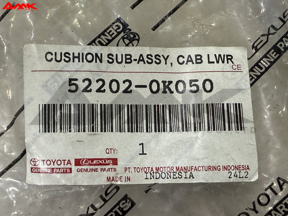 TOYOTA CUSHION SUB-ASSY, CAB MOUNTING, NO.1 LWR 52202-0K050
