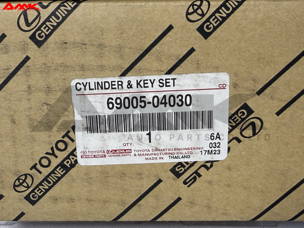 TOYOTA CYLINDER & KEY SET 69005-04030