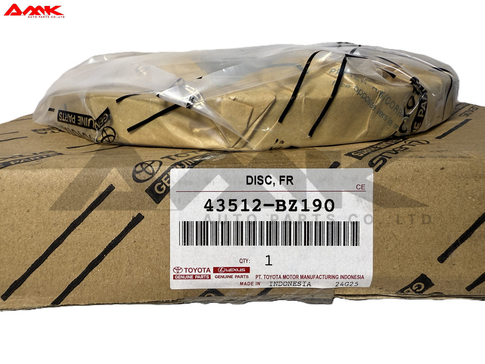 TOYOTA DISC, FR 43512-BZ190