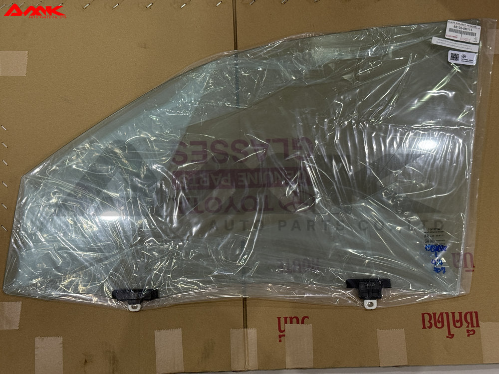 TOYOTA GLASS SUB-ASSY, FR DOOR, LH 68102-0K115
