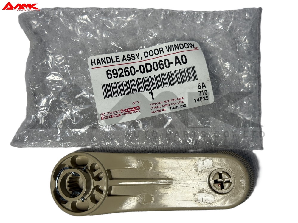 TOYOTA HANDLE ASSY, DOOR WINDOW REGULATOR 69260-0D060-A0