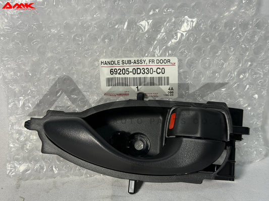 TOYOTA HANDLE SUB-ASSY, FR DOOR, INSIDE RH 69205-0D330-C0