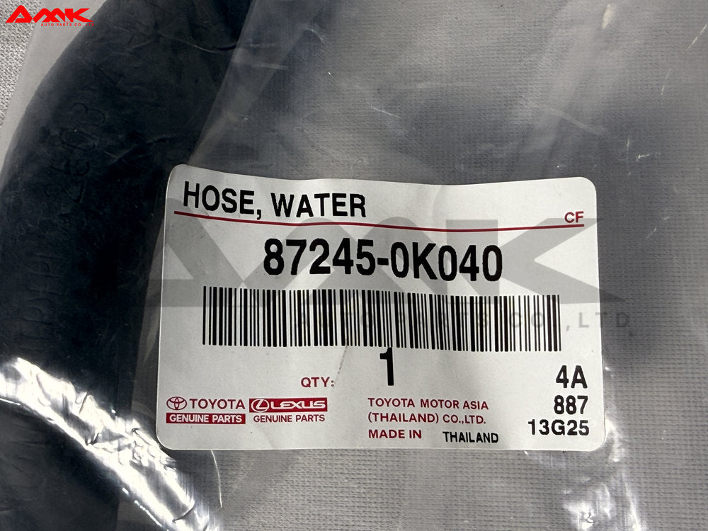 TOYOTA HOSE, WATER87245-0K040