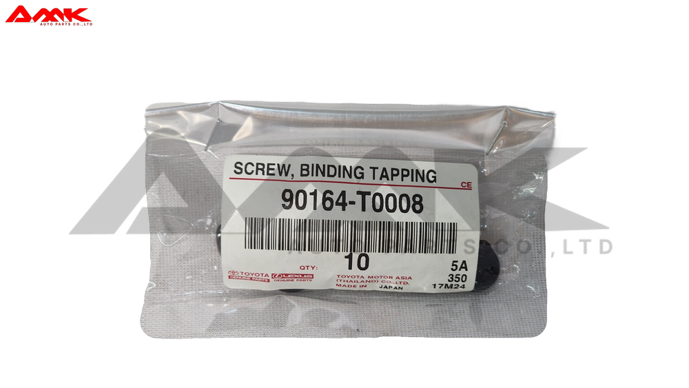 TOYOTA SCREW, BINDING TAPPING; 90164-T0008