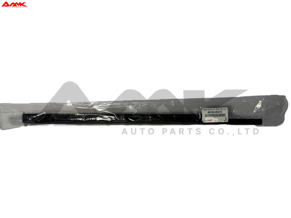 TOYOTA WEATHERSTRIP ASSY, RR DOOR GLASS, OUT RH 68180-0K010