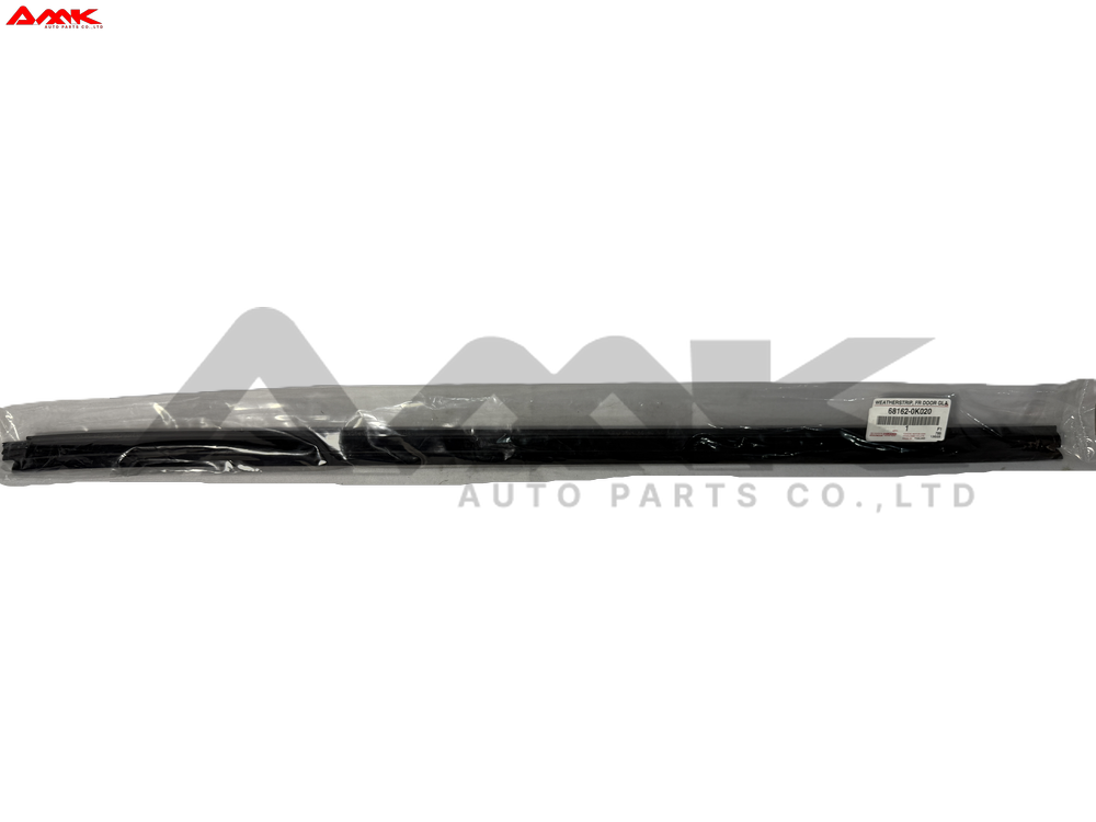 TOYOTA WEATHERSTRIP, FR DOOR GLASS, OUTER LH 68162-0K020