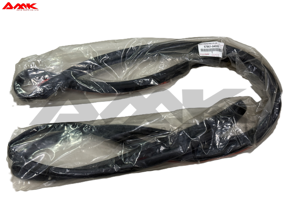 TOYOTA WEATHERSTRIP,FR DR 67861-04020