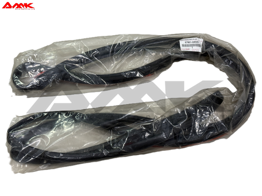 TOYOTA WEATHERSTRIP,FR DR 67861-04020